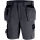 teXXor BERMUDA Canvas Arbeitsshorts Grau/Schwarz Gr. 62