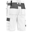 teXXor BERMUDA Canvas Arbeitsshorts Weiß/Schwarz Gr. 60