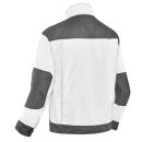 teXXor ANTIGUA Canvas Bundjacke Weiß/Schwarz
