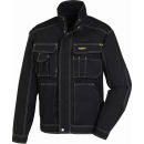 teXXor ANTIGUA Canvas Bundjacke Schwarz/Schwarz