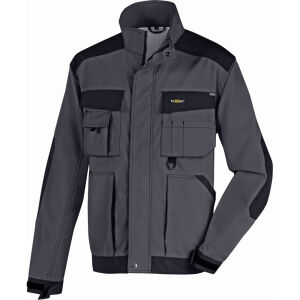 teXXor ANTIGUA Canvas Bundjacke Grau/Schwarz Gr. XXL (60-62)