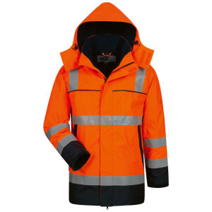 ELYSEE AARO Multinorm-Parka Orange/Marine