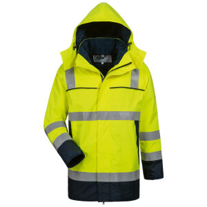 ELYSEE TOIVO Multinorm-Parka Gelb/Marine L