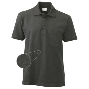 La Pirogue Pocket Polo-Shirt Anthrazit-Melange