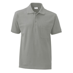 La Pirogue Pocket Polo-Shirt Hellgrau L