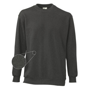 La Pirogue Top Sweatshirt Anthrazit-Melliert XL