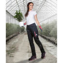 ARDON FLORET Damen Bundhose Schwarz/Rosa Gr. 40