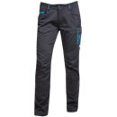 ARDON FLORET Damen Bundhose Schwarz/Blau Gr. 40