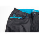 ARDON FLORET Damen Bundhose Schwarz/Blau Gr. 40