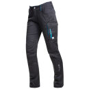 ARDON FLORET Damen Bundhose Schwarz/Blau Gr. 44