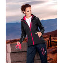 ARDON FLORET Damen Softshelljacke Schwarz/Rosa L