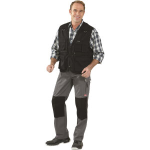 PLANAM OUTDOOR Sommerweste Schwarz Gr. L