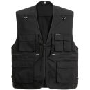 PLANAM OUTDOOR Sommerweste Schwarz Gr. L