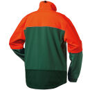 ELYSEE SANDDORN Forst-Softshelljacke Grün/Orange