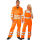 QUALITEX SIGNAL Warnschutz-Latzhose Orange 52