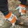 STRONGHAND LÄRCHE Gr. 10,5(L) Schnittschutz-Handschuhe Grau/Orange