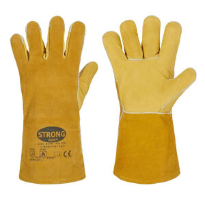 STRONGHAND VS 53 F Gr. 10,5 Schweißer.- Hitzeschutz-Handschuhe Gelb