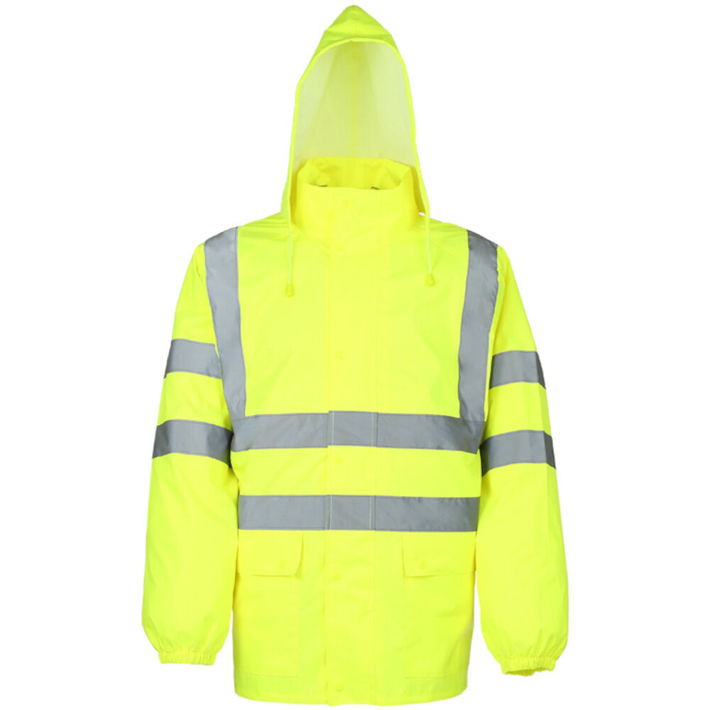 Produktbild von ABVERKAUF Leikatex Softshell Warnschutzjacke Orange-marine Als Weste Tragbar