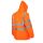 LeiKaTex Warnschutz-Regen-Jacke Orange