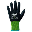 STRONGHAND TOUCH BATAN Touch-Sreen-Handschuhe Schwarz/Grün 10