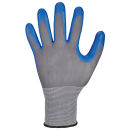 STRONGHAND DELTANA Touch-Sreen-Handschuhe Grau/Blau