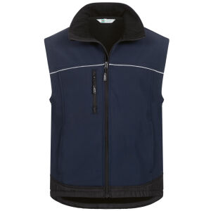 ELYSEE IKOSA Softshellweste Marine/Schwarz