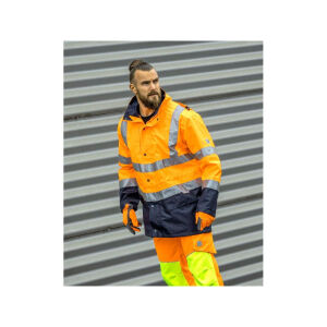 ARDON HI-VIZ Warnschutz-Jacke 4in1 Orange-Blau