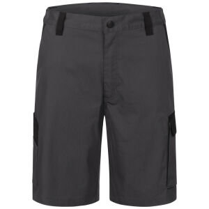 ELYSEE TOMAR Stretch-Shorts Grau/Schwarz 56