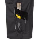 ELYSEE TOMAR Stretch-Shorts Grau/Schwarz 56