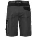 ELYSEE TOMAR Stretch-Shorts Grau/Schwarz 58