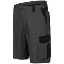 ELYSEE TOMAR Stretch-Shorts Grau/Schwarz 58