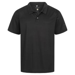 ELYSEE TINEO Funktions-Polo-Shirt Schwarz