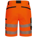 ELYSEE ROUEN Warnschutz-Stretch-Shorts Orange/Schwarz