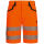 ELYSEE ROUEN Warnschutz-Stretch-Shorts Orange/Schwarz