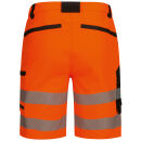 ELYSEE ROUEN Warnschutz-Stretch-Shorts Orange/Schwarz 56