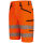 ELYSEE ROUEN Warnschutz-Stretch-Shorts Orange/Schwarz 56