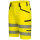 ELYSEE HAGENAU Warnschutz-Stretch-Shorts Gelb/Schwarz 52