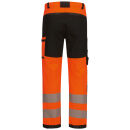 ELYSEE BURE Warnschutz-Stretch-Bundhose Orange/Schwarz 48