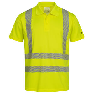 ELYSEE LEENS UV-Warnschutz-Polo-Shirt Gelb