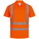 ELYSEE HAVELTE UV-Warnschutz-Polo-Shirt Orange
