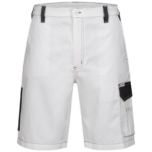 CRAFTLAND MALMEDY Twill Shorts Weiß/Grau