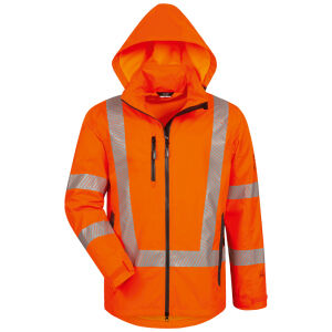 ELYSEE AIDEN Warnschutz-PU-Regenjacke Orange