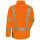 ELYSEE AIDEN Warnschutz-PU-Regenjacke Orange XL