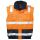ELYSEE OLIVER Warnschutz-Pilotenjacke 4 in 1 Orange/Marine