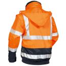ELYSEE OLIVER Warnschutz-Pilotenjacke 4 in 1 Orange/Marine M