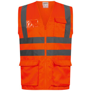 SAFESTYLE ANSGAR Warnschutz-Weste Orange