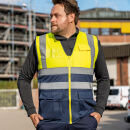SAFESTYLE BERTHEL Warnschutz-Weste Gelb/Marine