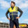 SAFESTYLE BERTHEL Warnschutz-Weste Gelb/Marine