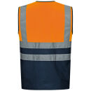 SAFESTYLE KORNEL Warnschutz-Weste Orange/Marine
