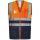 SAFESTYLE KORNEL Warnschutz-Weste Orange/Marine